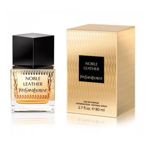 ysl noble leather edp 80ml|YSL ambery wood accord.